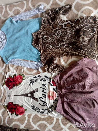 Вещи на девочку 140-146-150 пакетом