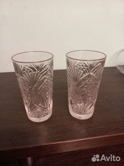 Хрустальные стаканы