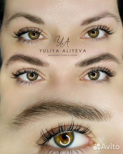 Перманентный макияж бровей