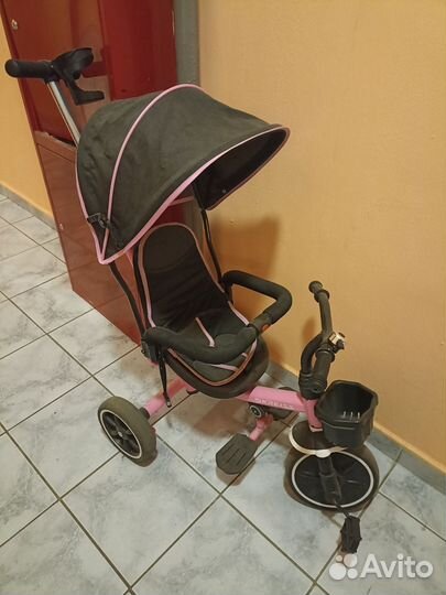 Детский трехколесный велосипед бу