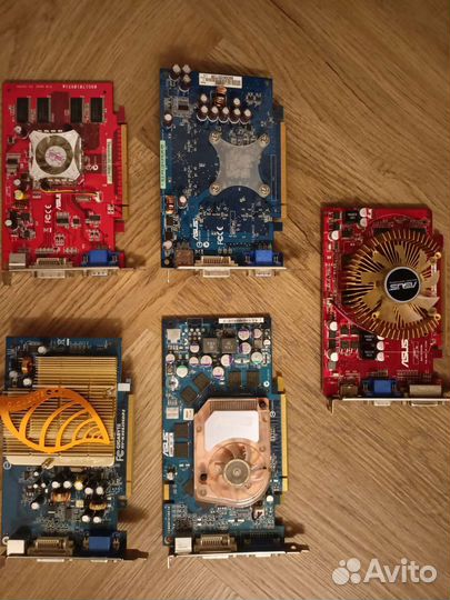 Видеокарты agp-8x PCI-e