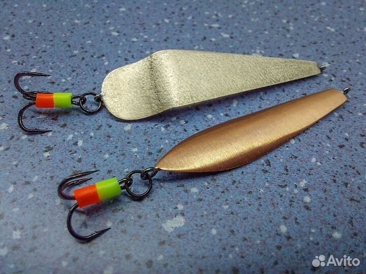 Зимние блесны ручной работы на окуня. Набор
