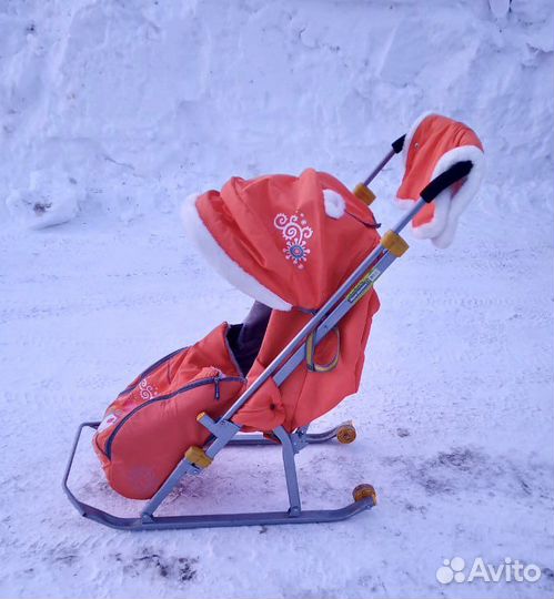Коляска санки
