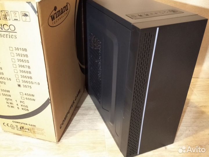 Компьютер GTX1060-3гб i5 4590 ssd-360гб 16гб