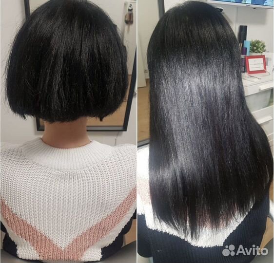 Модель на наращивание волос