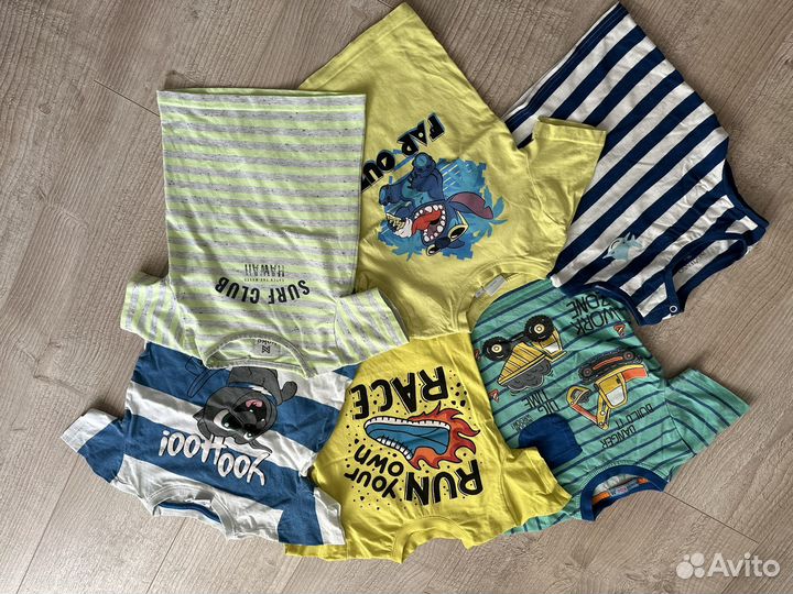 Одежда для мальчика 86 92 98 футболки, шорты