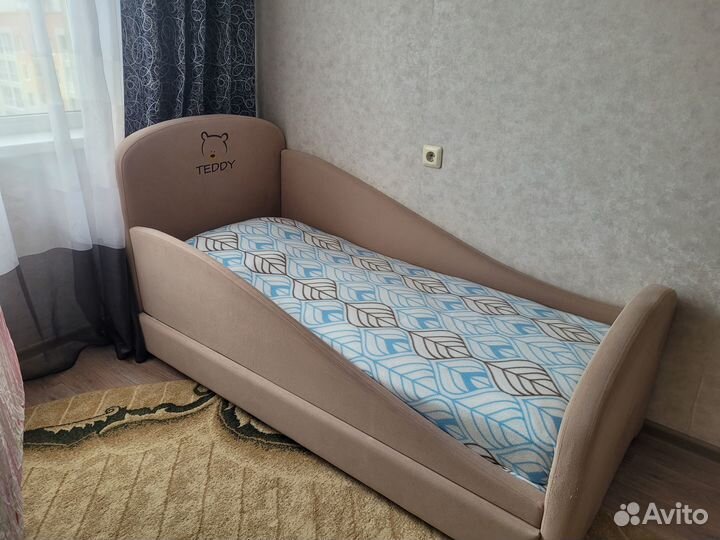 Детская кровать Teddy от 3 лет с матрасом