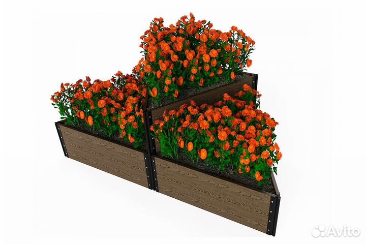 Доска дпк для грядок и клумб