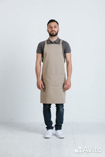 Белый поварской фартук оптом