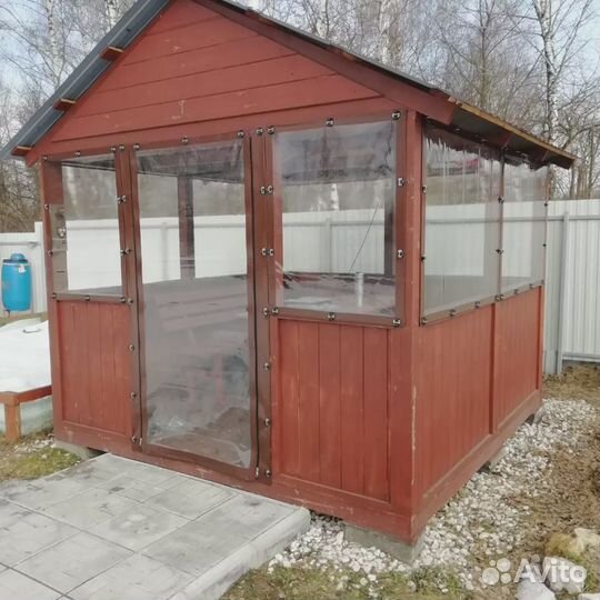 Мягкие окна для беседок