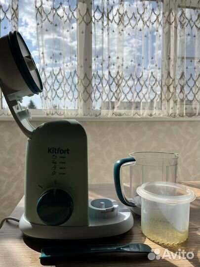 Пароварка блендер Kitfort