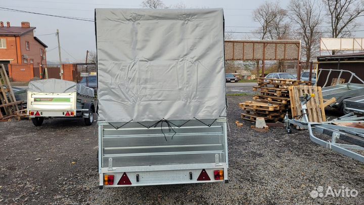 Легковой прицеп Атлант 2.7/1.4 тент 170см от пола