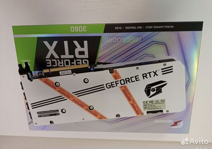 Видеокарта RTX3060 12GB Colorful iGame (новая)