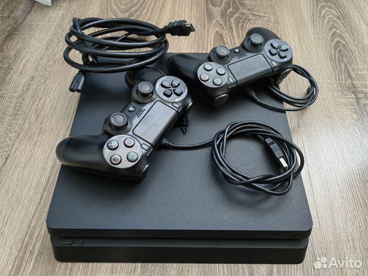 Sony playstation 4 PS4 slim 1tb с играми