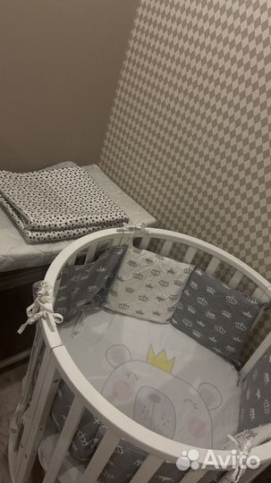 Кроватка трансформер «Северянка-3»