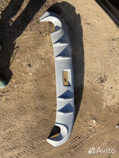 Диффузор на задний бампер infiiti G