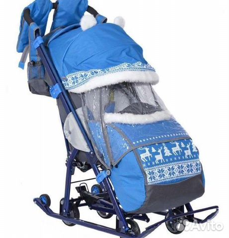 Детские санки коляска бу