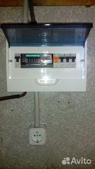 Услуги электрика любая сложность