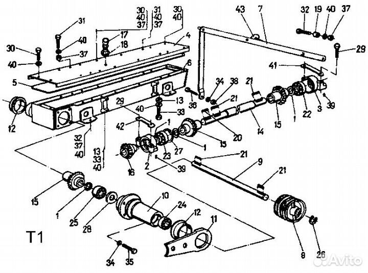 Шкив малый в сборе kpl 8245-036-010-248