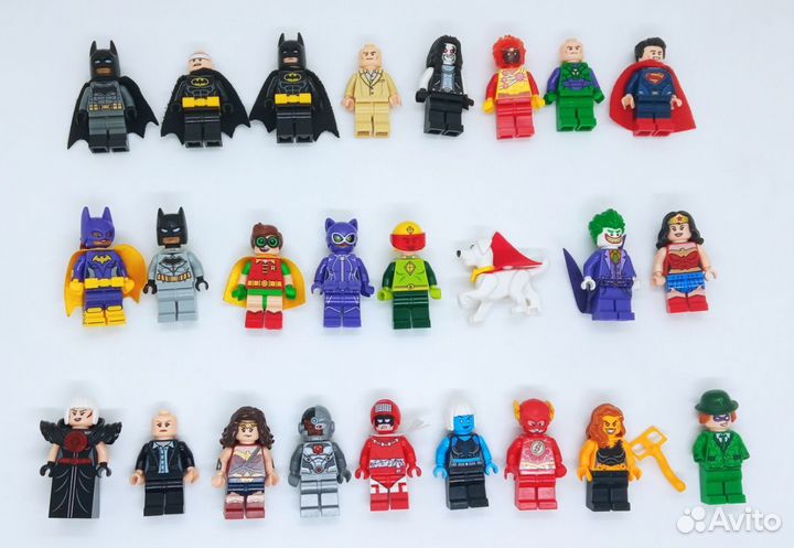 Lego минифигурки Super Heroes, DC