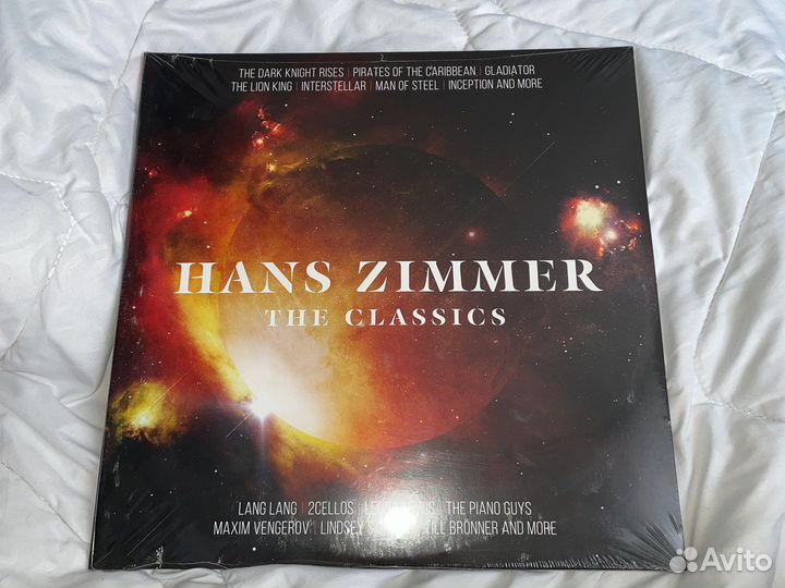 Виниловая пластинка hans zimmer THE classics