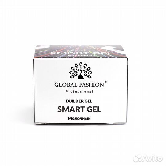 Гель для моделирования ногтей, двухфазный, Smart G