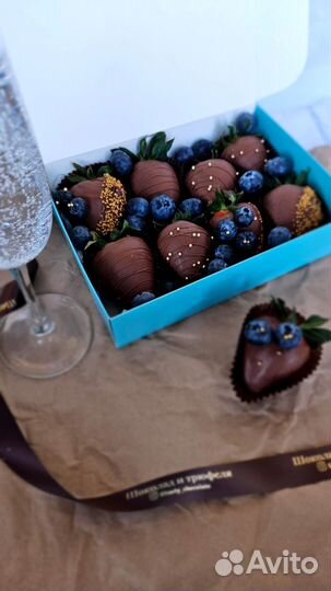 Клубника в бельгийском шоколаде