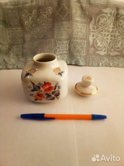 Штоф фарфор СССР ранняя Сысертская фабрика