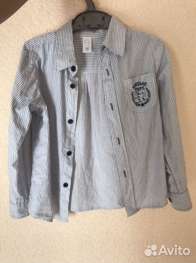 Рубашка на мальчика 116