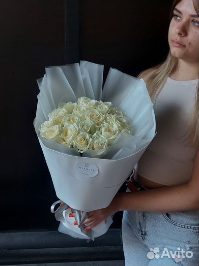 21 роза с доставкой