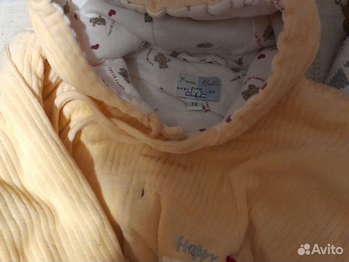 Вещи пакетом на мальчика 9-12 месяцев