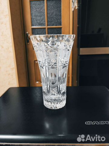 Ваза для цветов хрусталь Германия