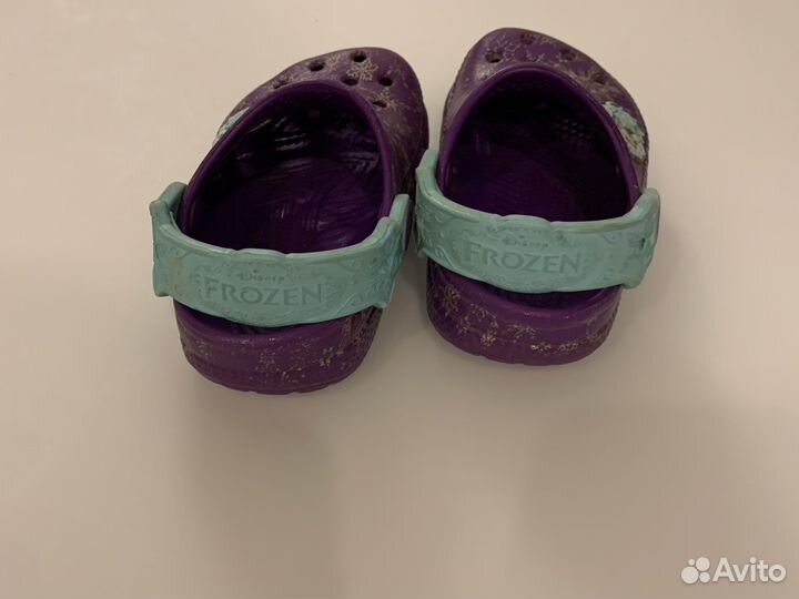 Сабо crocs c 6-7 frozen