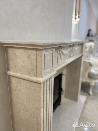 Мраморный камин