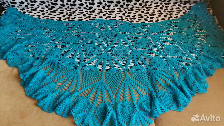 Шаль ручной работы