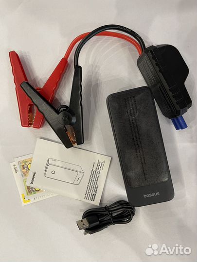 Пусковое зарядное устройство бустер Baseus 6000A