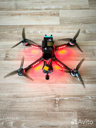 Квадрокоптер 5 дюймов на цифре Apex HD 5