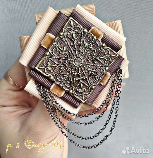 Брошь-орден ручной работы