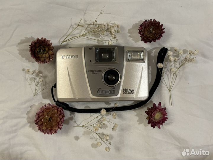 Пленочный фотоаппарат canon prima bf-800