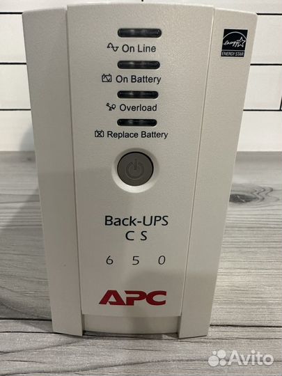 Ибп apc back-ups c s 650