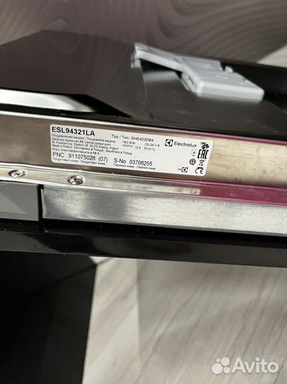 Посудомоечная машина electrolux