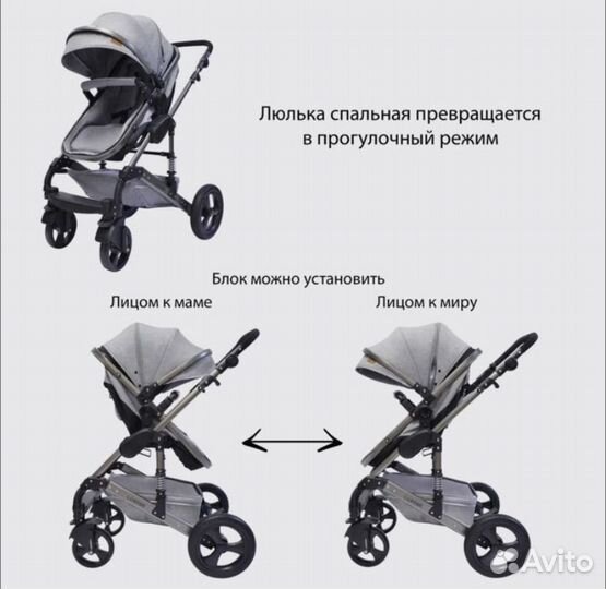 Коляска 3 в 1