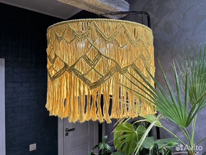 Абажур макраме