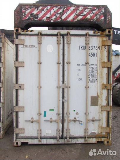 Рефконтейнер 40-футов 2006 года triu 837641-9