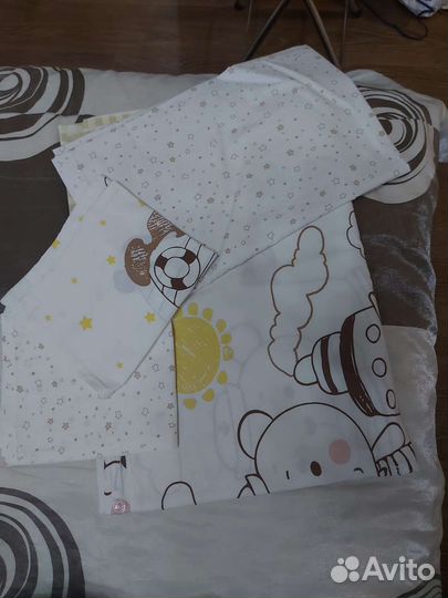 Детское постельное белье в детскую кроватку