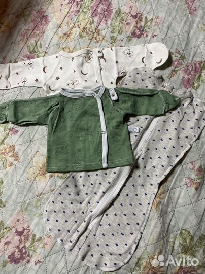 Пакет вещей на мальчика 0-3 месяца