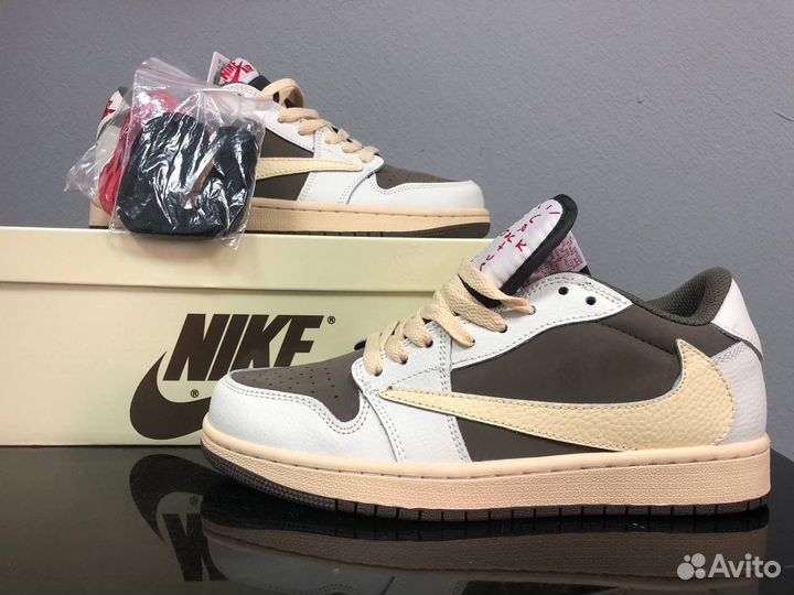 Кроссовки nike travis scott x jordan1