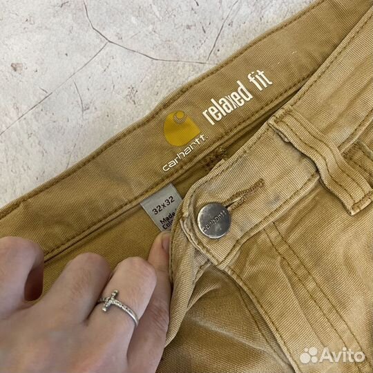 32x32 Carhartt Distressed Jeans Джинсы Carpenter