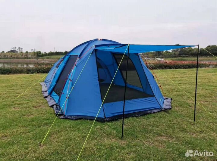 Палатка 6 местная с тамбуром