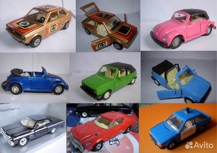 1/32 1/36 1/38 Mercedes VW Porsche Ford BMW тд